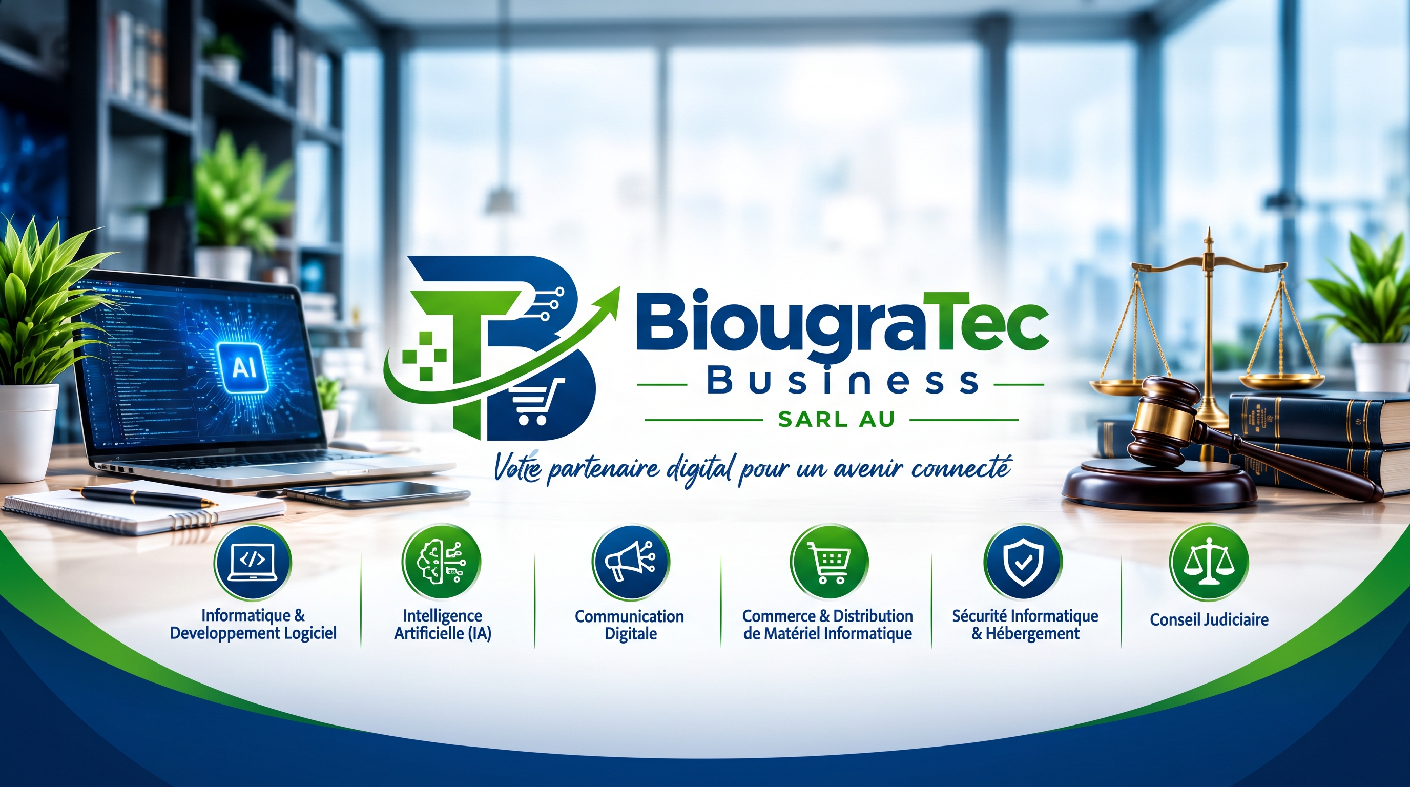 BiougraTec Business Logo